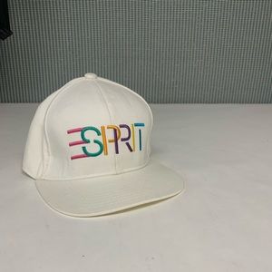 Esprit opening ceremony white adjustable cap